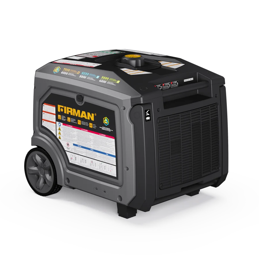 FIRMAN Tri-Fuel Inverter Portable Generator Electric Start with CO Alert, 7,500/6,000W, view 8