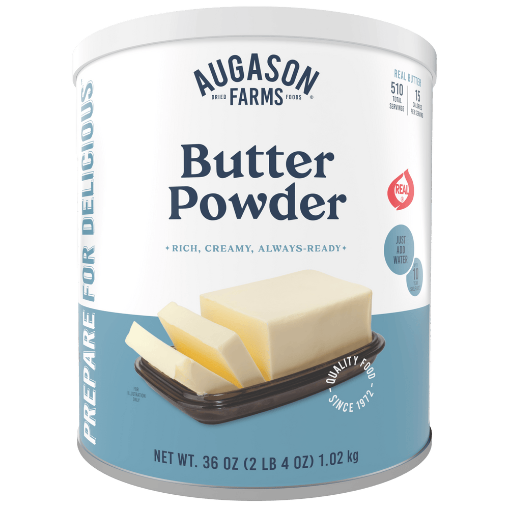 Augason Farms Butter Powder Can, 510 Servings