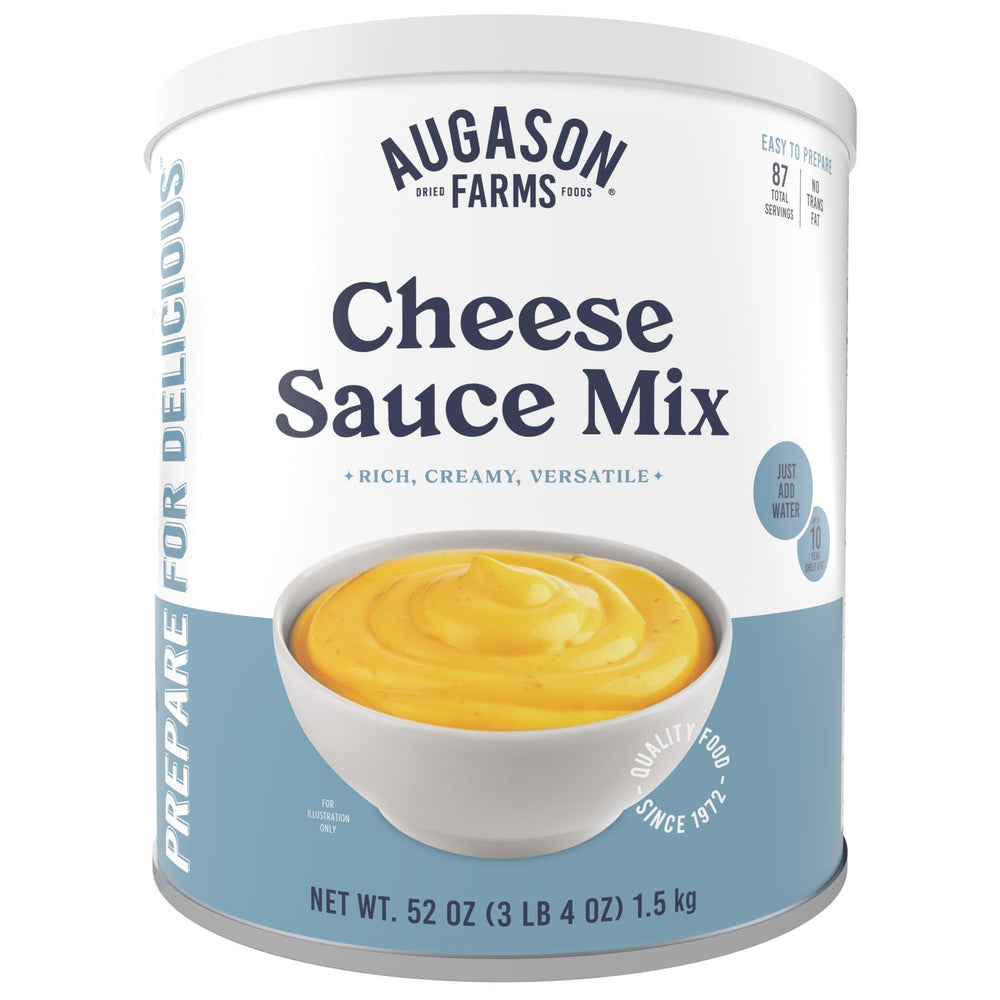 Augason Farms Cheese Sauce Mix Can - 87 Servings