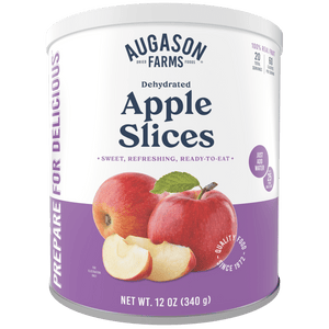 Augason Farms Dehydrated Apple Slices Can, 20 Servings