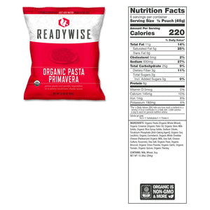 ReadyWise Organic Bucket – 90 Servings
