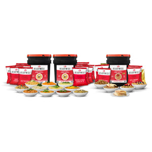 ReadyWise 4-Month 1-Person Emergency Food Supply Kit–360 Servings
