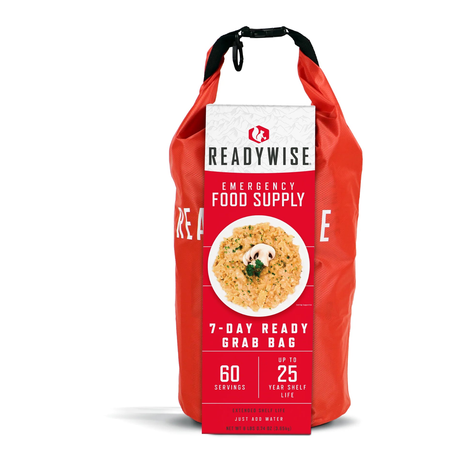 ReadyWise 7-Day Emergency Dry Bag – 60 Servings