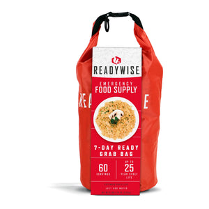 ReadyWise 7-Day Emergency Dry Bag – 60 Servings