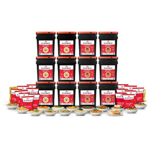 ReadyWise 16-Month 1-Person Emergency Food Supply Kit– 1,440 Servings