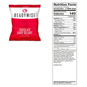 ReadyWise Chocolate Whey Milk Bucket – 60 Servings