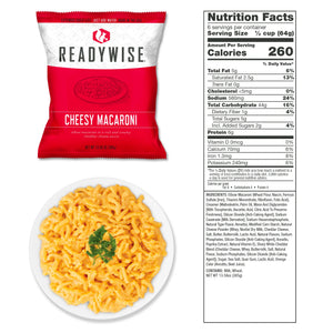 ReadyWise 8-Month 1-Person Emergency Food Supply Kit– 720 Servings