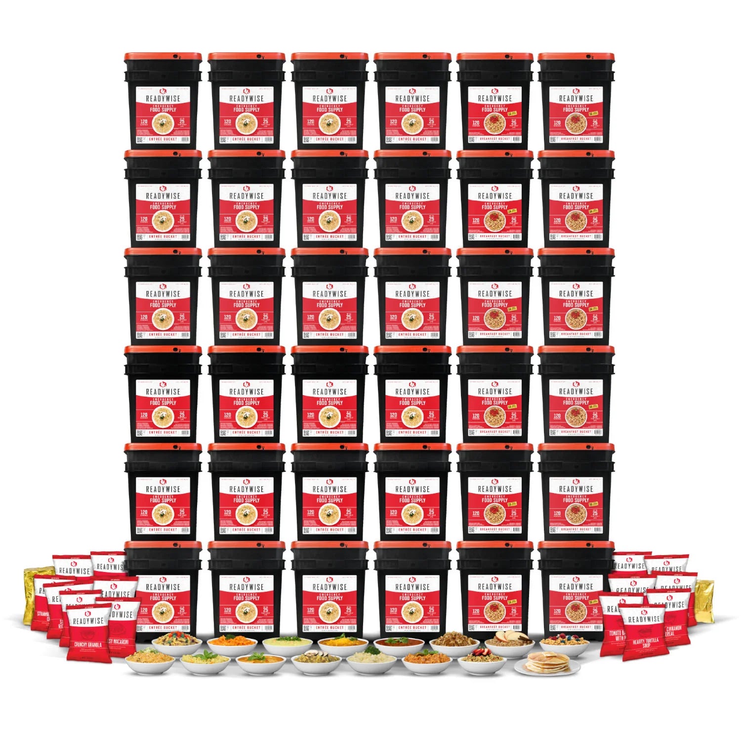1-Year Emergency Food Supply Kit by ReadyWise - 4320 Servings