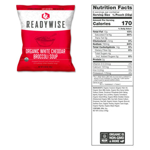 ReadyWise Organic Bucket – 90 Servings