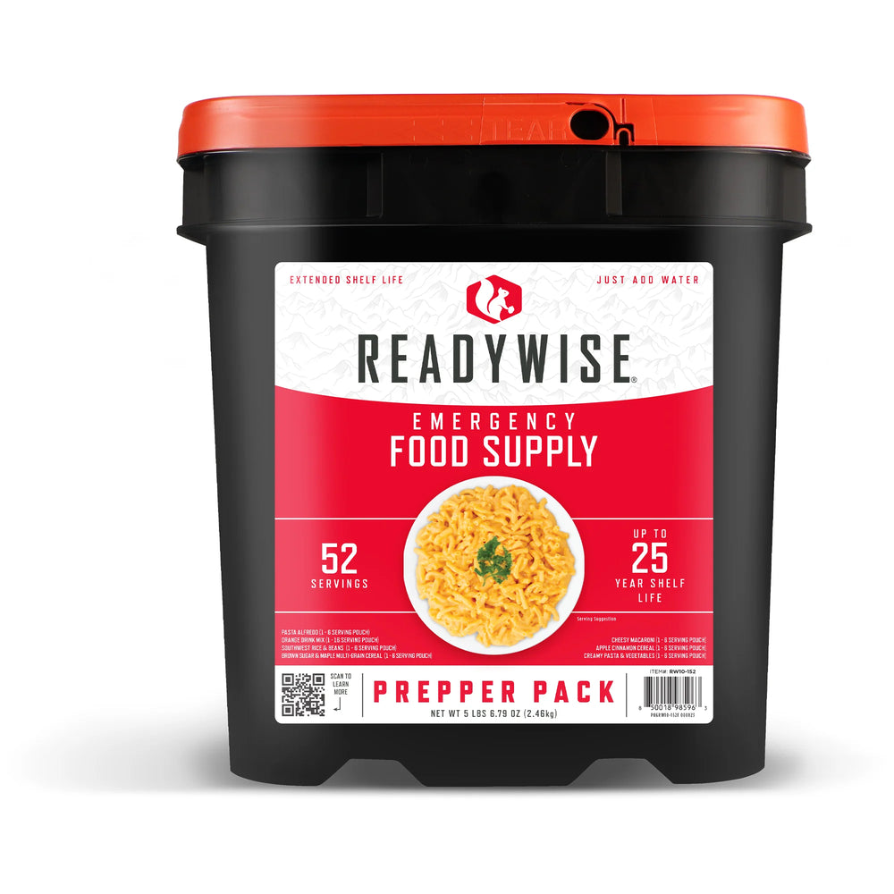 ReadyWise Prepper Pack – 52 Servings