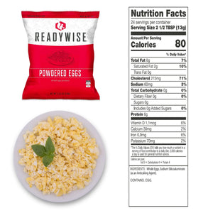 ReadyWise Powdered Eggs Bucket – 144 Servings