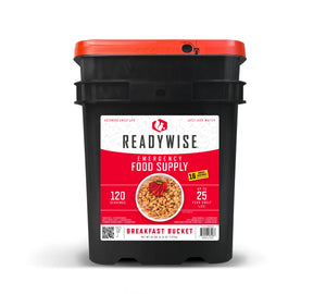 ReadyWise 1-Year 2-Person Emergency Food Supply Kit– 2,160 Servings