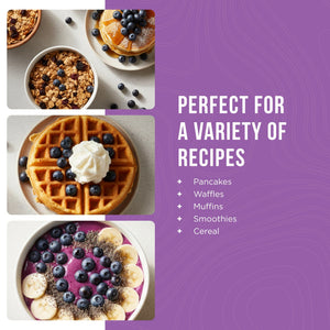 Augason Farms Freeze Dried Whole Blueberries Can, 26 Servings, view 5