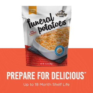 Augason Farms Funeral Potatoes Pouch, Cheesy Potato Casserole, 12 Servings, view 8