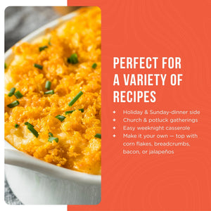 Augason Farms Funeral Potatoes Pouch, Cheesy Potato Casserole, 12 Servings, view 5