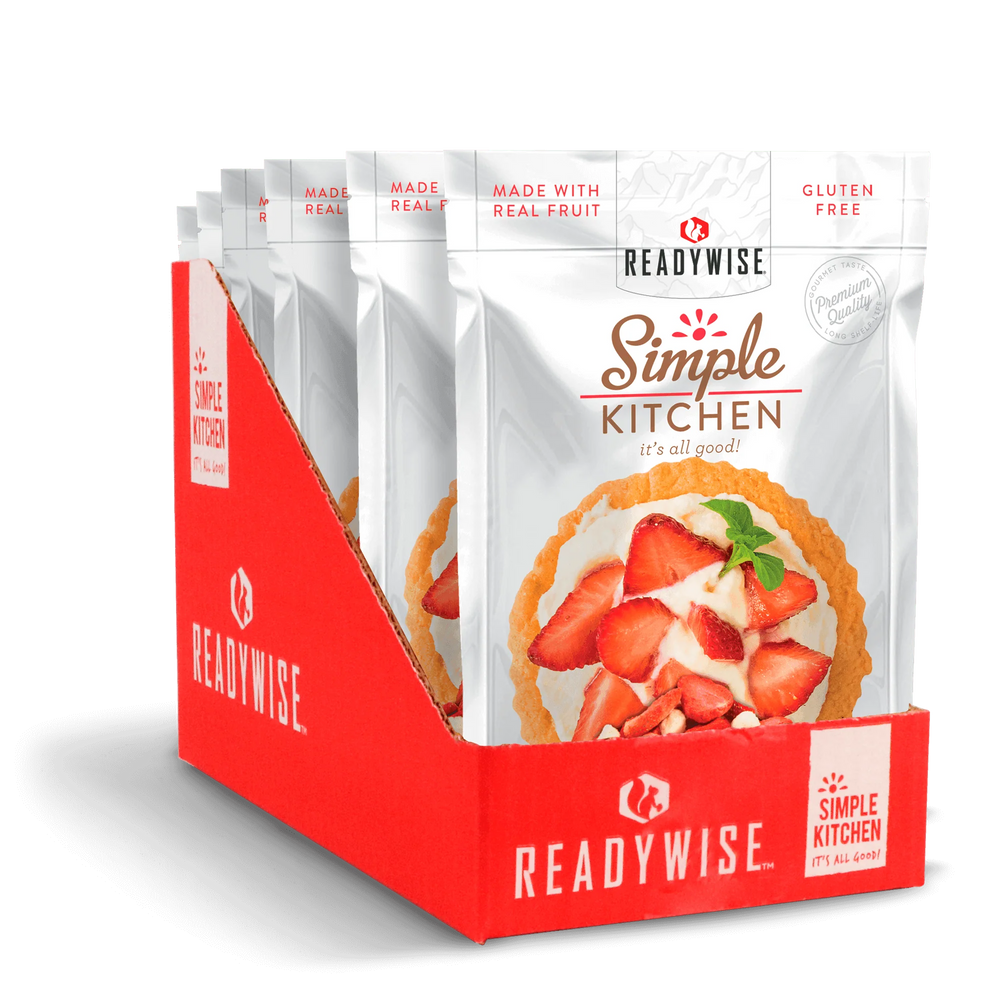 ReadyWise Strawberry Yogurt Tart Pouch - 6 Pack