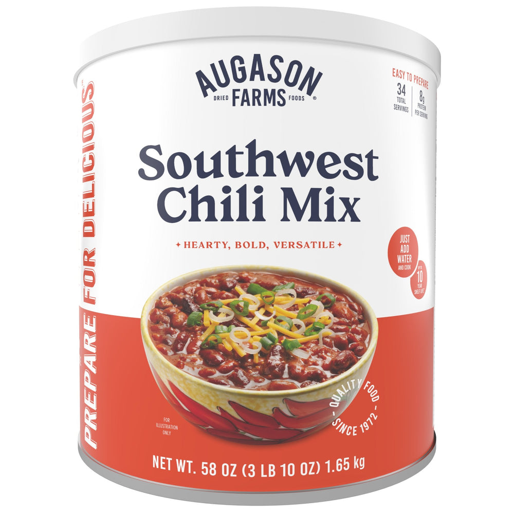 Augason Farms Southwest Chili Mix Can - 34 Servings